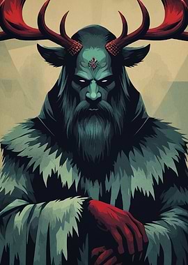 Mystical Forest Guardian Antlers