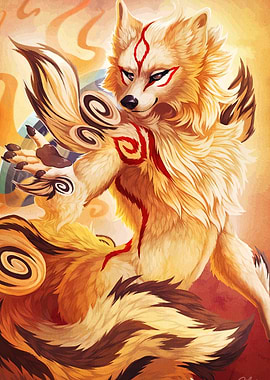 Okami Amaterasu Fanart