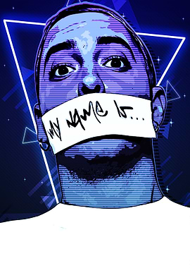 Eminem 'My Name Is...' Pop Art