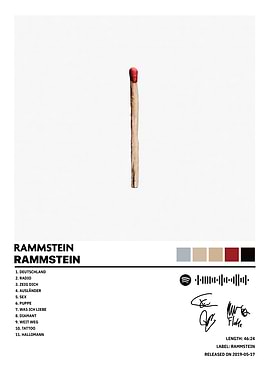 Rammstein Album Cover Art