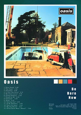 Oasis - Be Here Now Album Cover