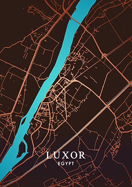 Luxor City Map