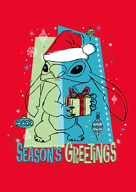Stitch's Festive Season's Greetings