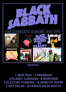 Black Sabbath Complete Albums 1970-1978
