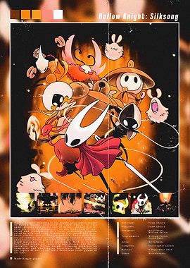 Hollow Knight: Silksong Game Poster
