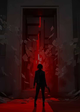 Control Game Inspired Digital Art