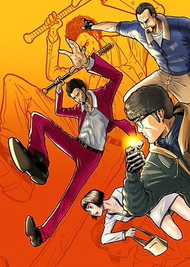 Yakuza Series Fan Art