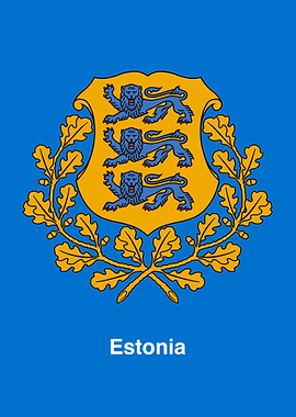 Estonia Coat of Arms
