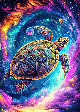 Cosmic Turtle Nebula