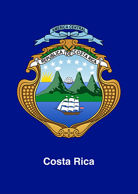 Costa Rica Coat of Arms