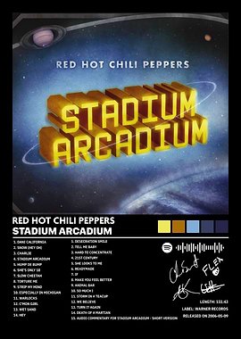 Red Hot Chili Peppers Album Cover