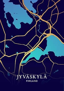 Jyvaskyla City Map
