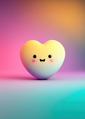 Kawaii Happy Heart