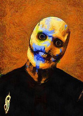 Slipknot Corey Taylor Mask Painting