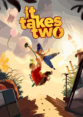 It Takes Two Game Cover Art