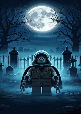 Roblox Ghost in Cemetery