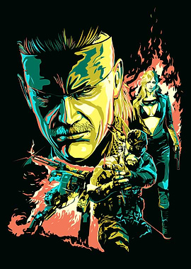 Metal Gear Solid: Bold Illustration