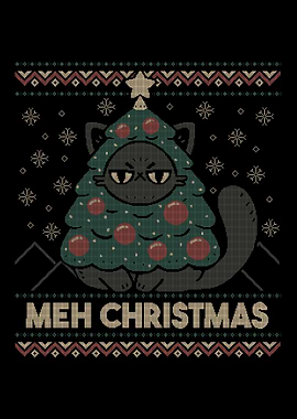 Meh Ugly Christmas Sweater