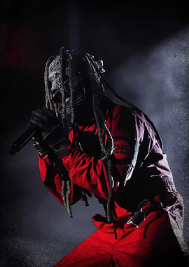 Corey Taylor Slipknot Masked Performance