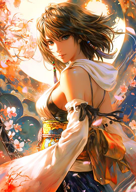 Yuna Final Fantasy X Artwork