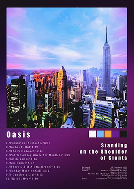 Oasis Album Cover: Standing on Giants
