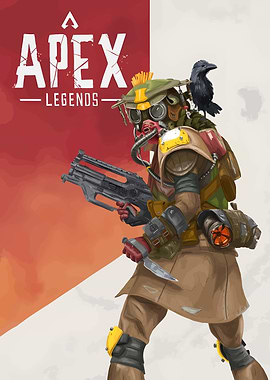 Apex Legends Bloodhound Character Art