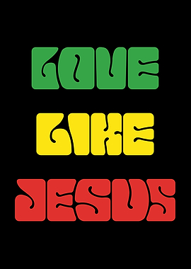 Love Like Jesus Graphic