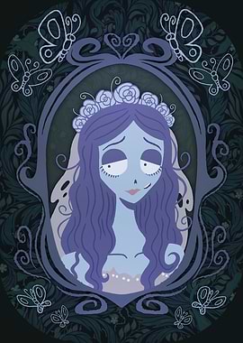 Corpse Bride: Emily's Melancholy Portrait