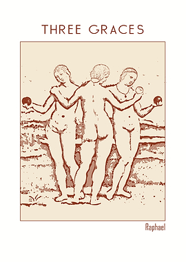 Raphael's Three Graces Artwork