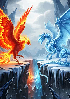 Phoenix and Dragon