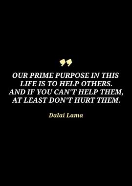 Dalai Lama Quote: Help Others