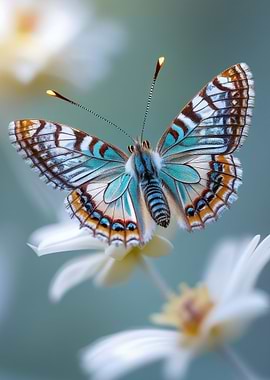 Butterfly on Flower