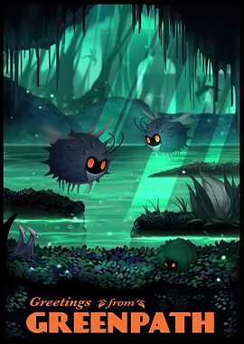 Greetings from Greenpath - Hollow Knight