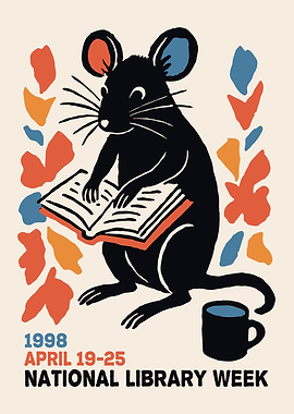 National Library Week 1998 Poster