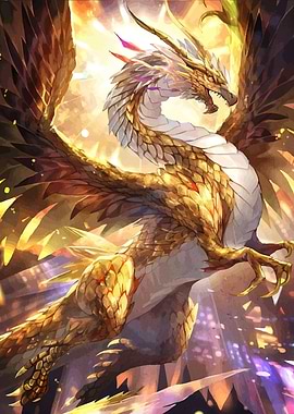 Golden Dragon Animal