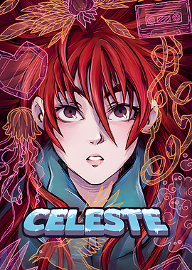 Celeste Game Fanart Portrait