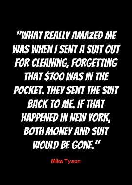 mike tyson quote on honesty