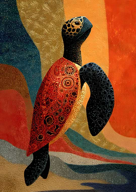 Abstract Turtle Art