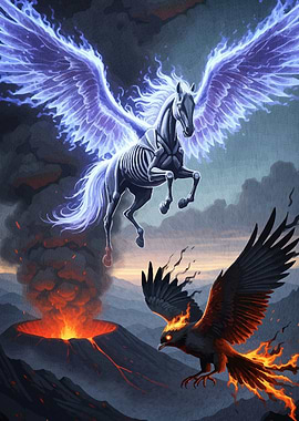 Pegasus Phoenix Volcano