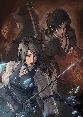 Fantasy Trio Ready for Battle