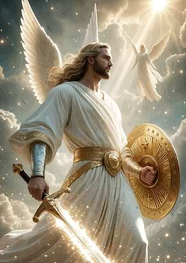 Angel Warrior Sword Shield