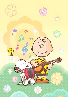 Charlie Brown and Snoopy Musical Duo