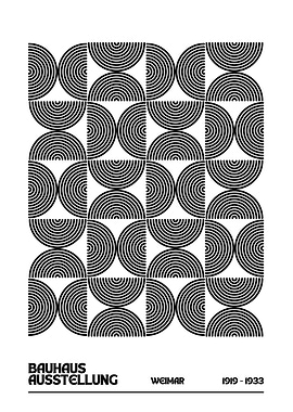 Bauhaus Ausstellung Weimar Poster