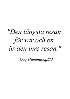 Inspirational Quote by Dag Hammarskjöld