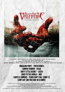 Bullet For My Valentine Album Cover