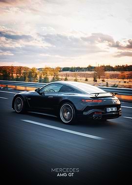 Mercedes AMG GT on the Road