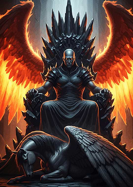 Dark Angel Throne Pegasus