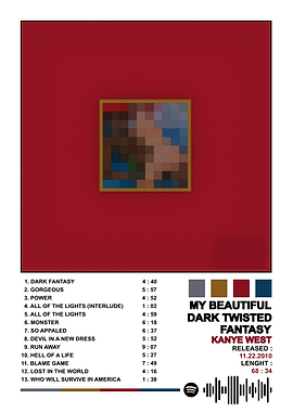 Kanye West - My Beautiful Dark Twisted Fantasy