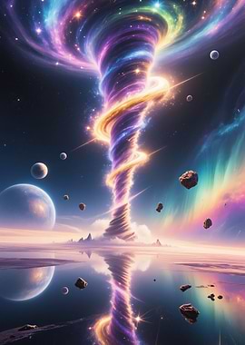 Cosmic Tornado