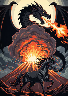 Dragon Horse Volcano